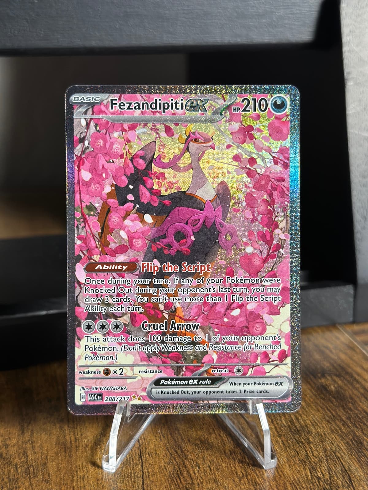 Fezandipiti ex 288/217 Ascended Heroes Special...