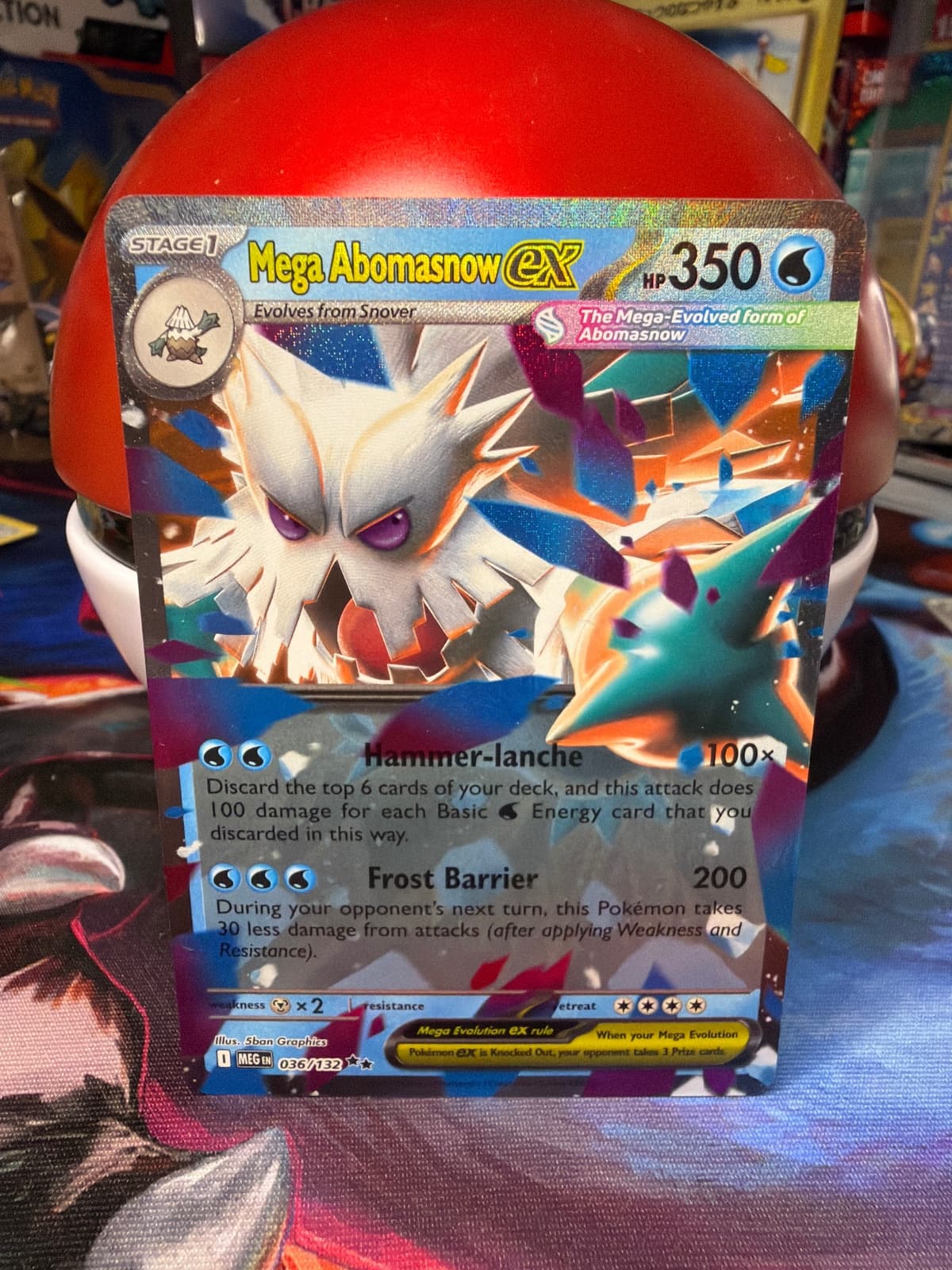 2014 Mega Evolution Mega Abomasnow ex 036/132...