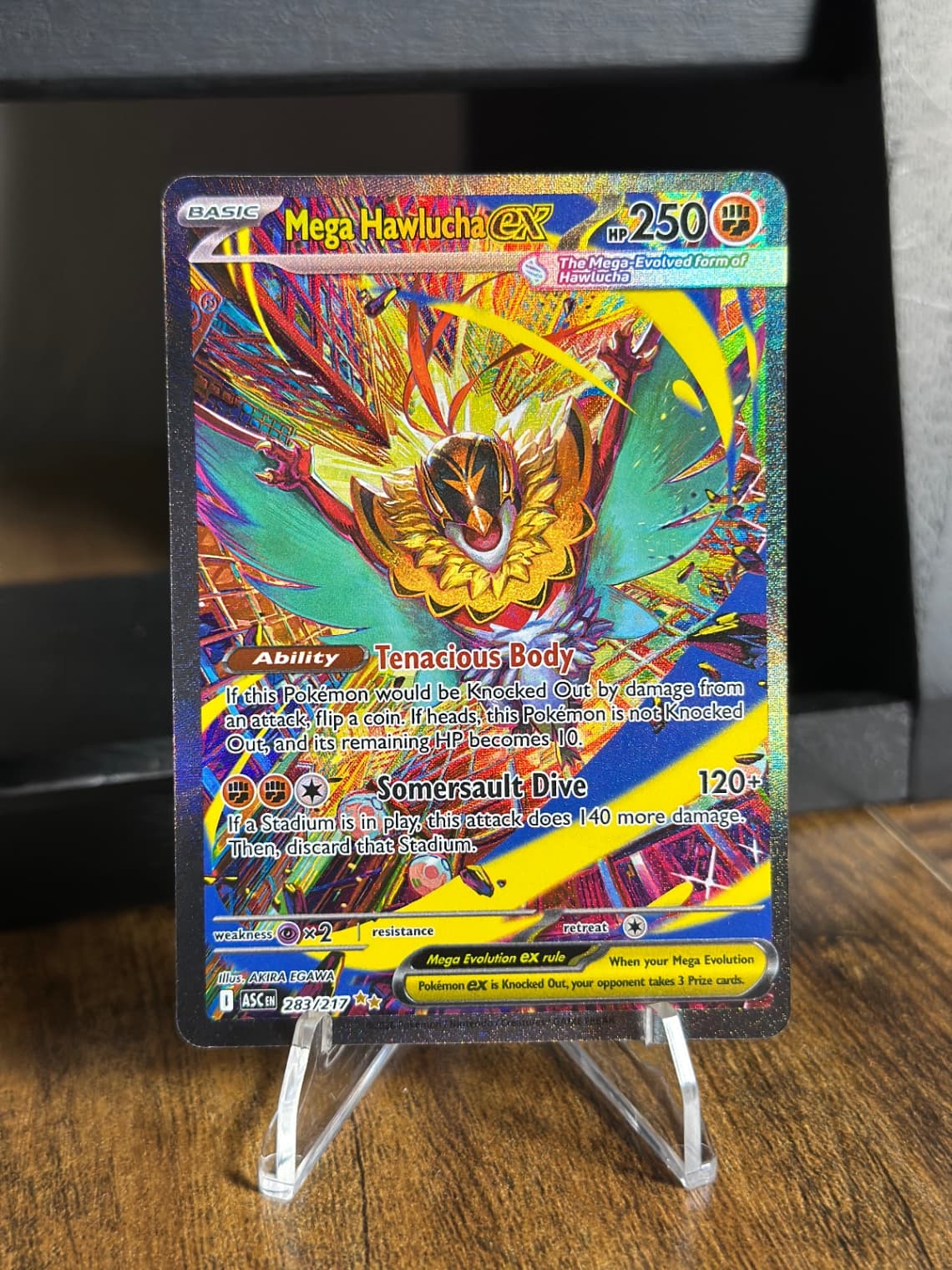 Mega Hawlucha ex - 283/217 - ME: Ascended...