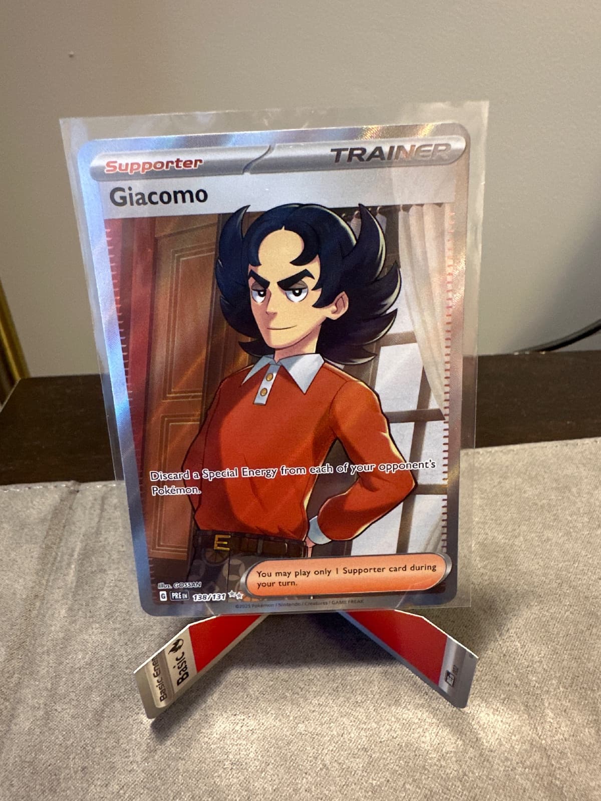 Giacomo, Prismatic Evolutions, #138/131