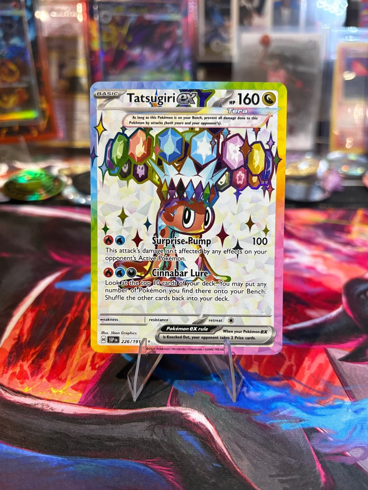 Tatsugiri ex - Surging Sparks - 226/191 Ultra Rare