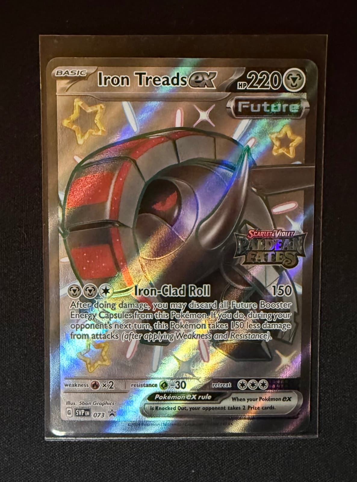 Iron Treads EX 073 Promo - Scarlet & Violet...