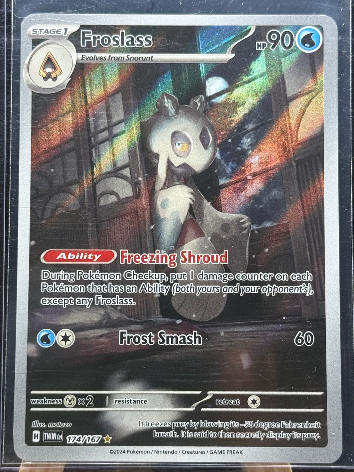 2024 Twilight Masquerade Froslass 174/167