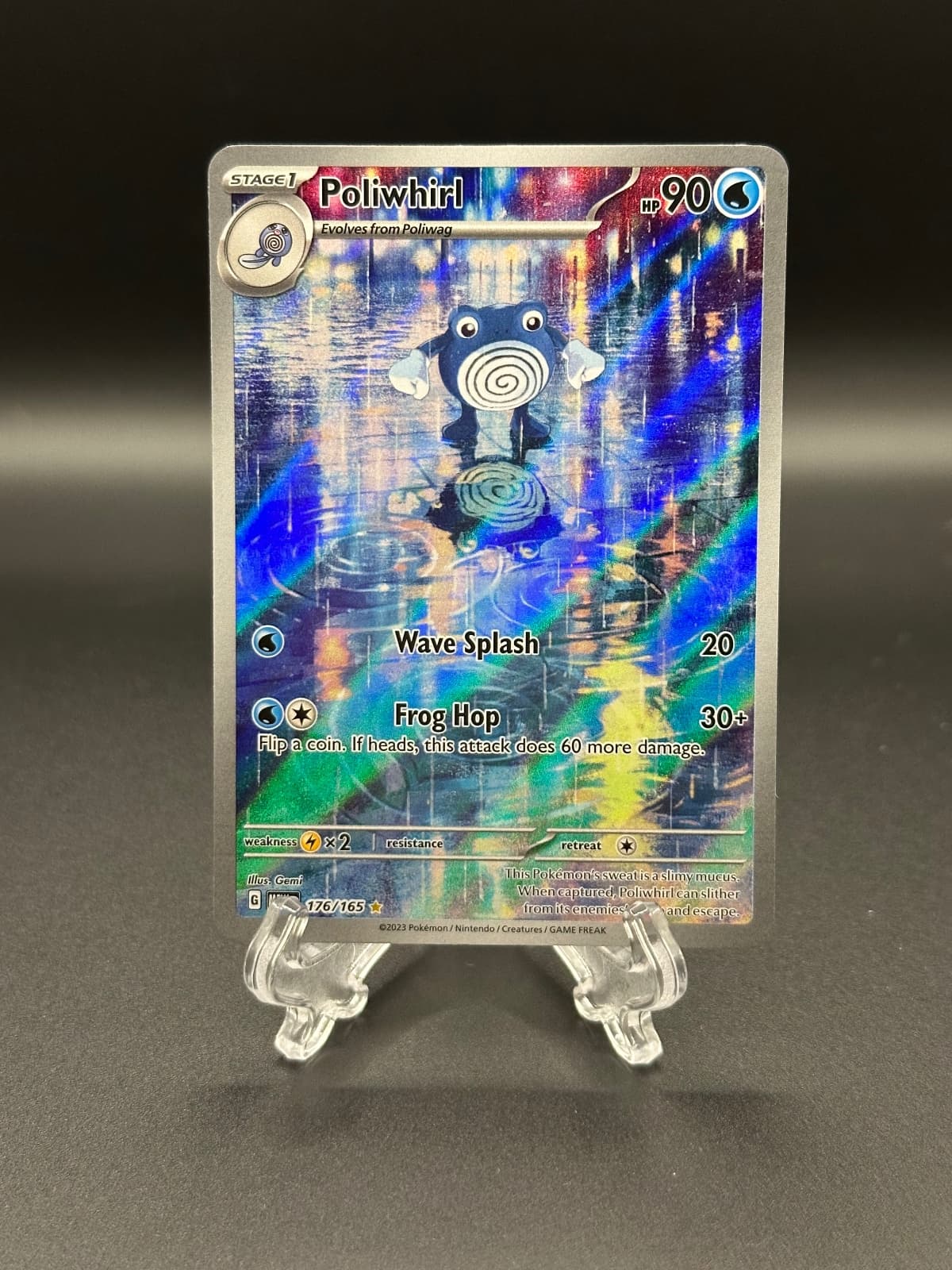 2023 151 Poliwhirl 176/165 Illustration Rare