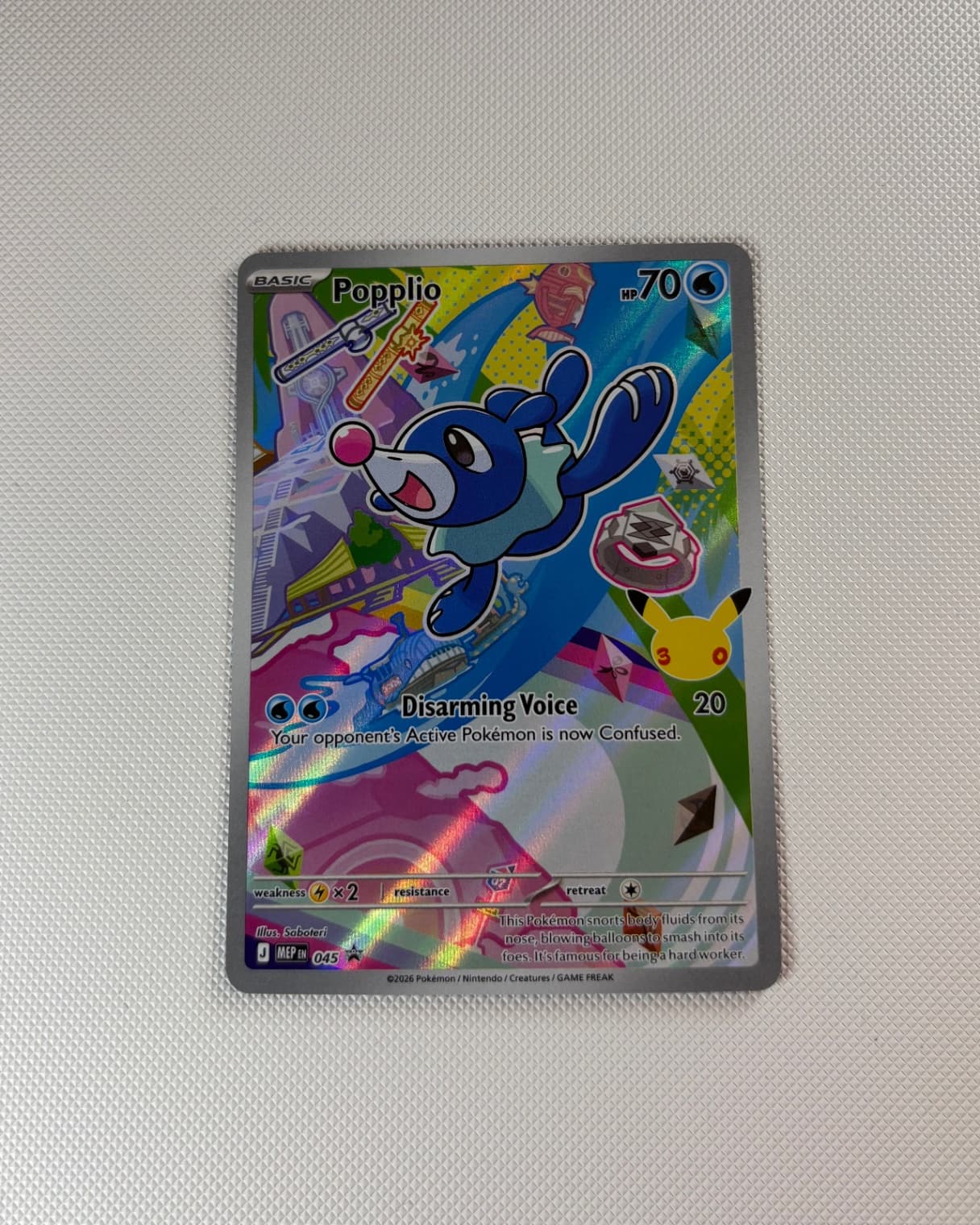 2026 MEP Black Star Promos Popplio 045