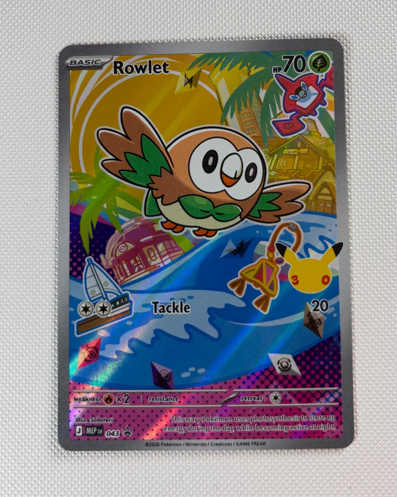 2026 MEP Black Star Promos Rowlet 043