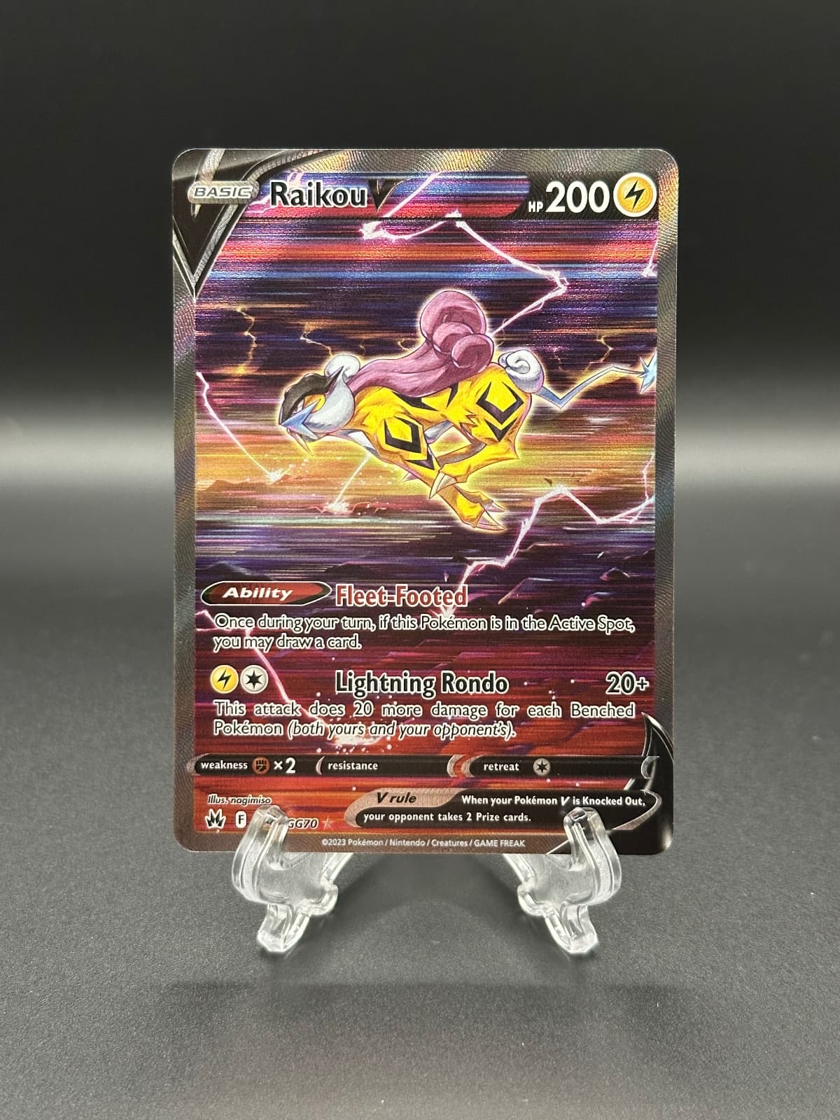 Raikou V GG41/GG70, Crown Zenith